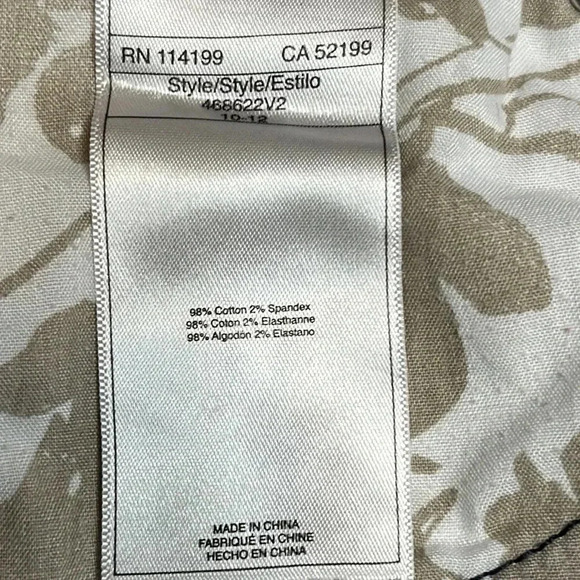 Roxy Denim Tropical Print Shorts - Picture 10 of 10